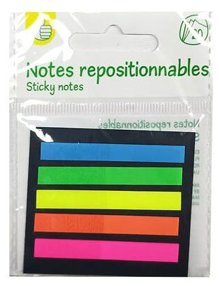 Стикеры-закладки Каждый день 5 цветов 20₽