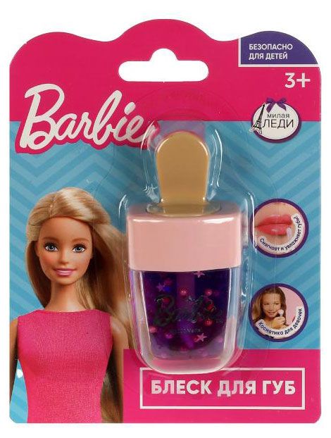 Блеск для губ для девочек Милая Леди Barbie 270₽