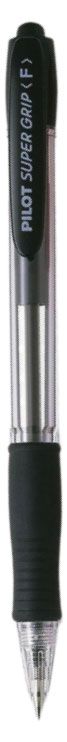 Ручка шариковая Pilot Super Grip 07 мм черная 150₽