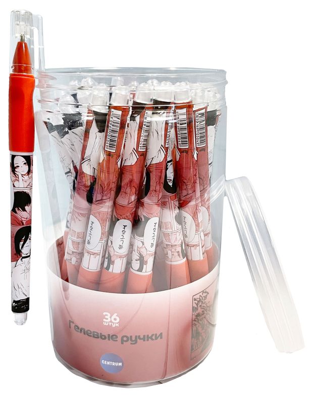 Ручка гелевая Centrum Аниме 05 мм синяя 1 шт 56₽