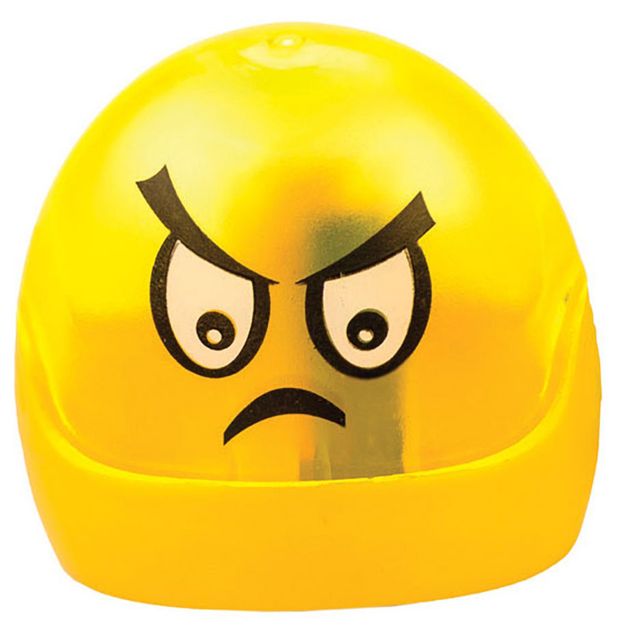 Точилка пластиковая Centrum Эмодзи 1 отверстие с контейнером 1 шт 40₽