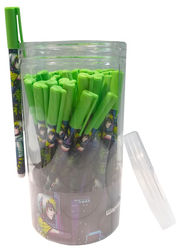 Ручка шариковая Centrum Аниме Kawai 07 мм синяя 1 шт 41₽