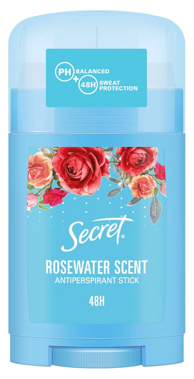 фото Дезодорант-антиперспирант secret rosewater scent стик, 40 мл