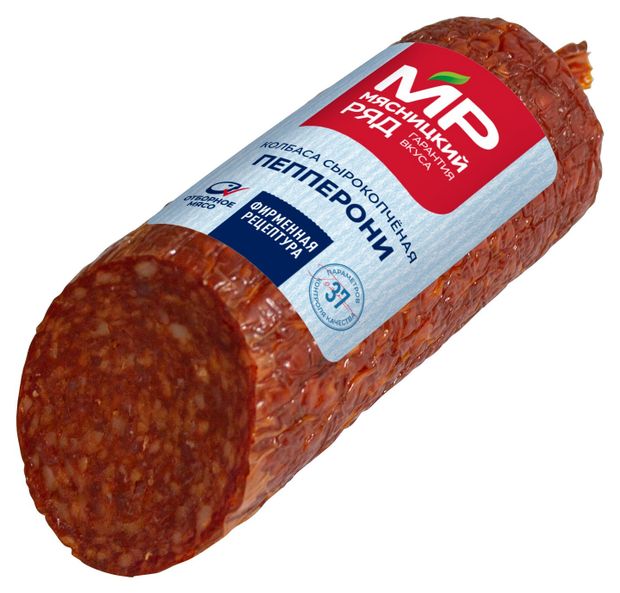 Колбаса сырокопченая Мясницкий ряд Пепперони 200 г 350₽