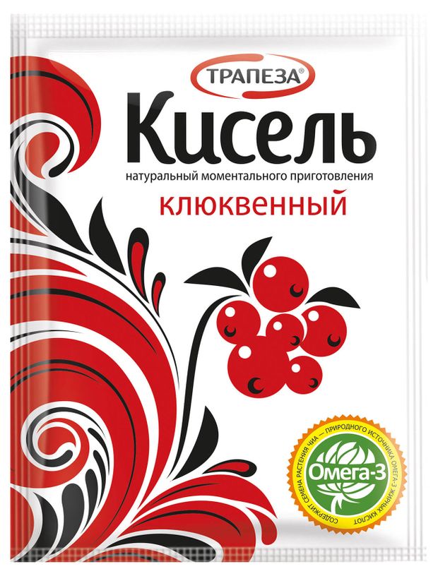 Кисель Трапеза клюквенный 20 г 14₽