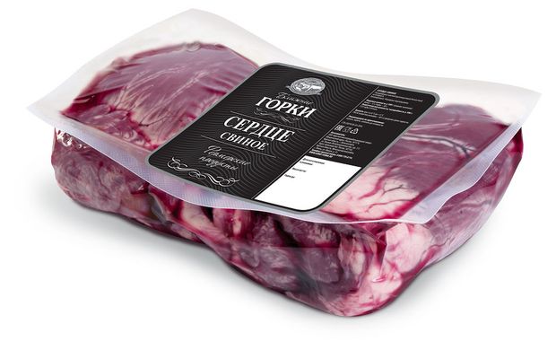 Сердце свиное Ближние горки охлажденное 08 кг 400₽