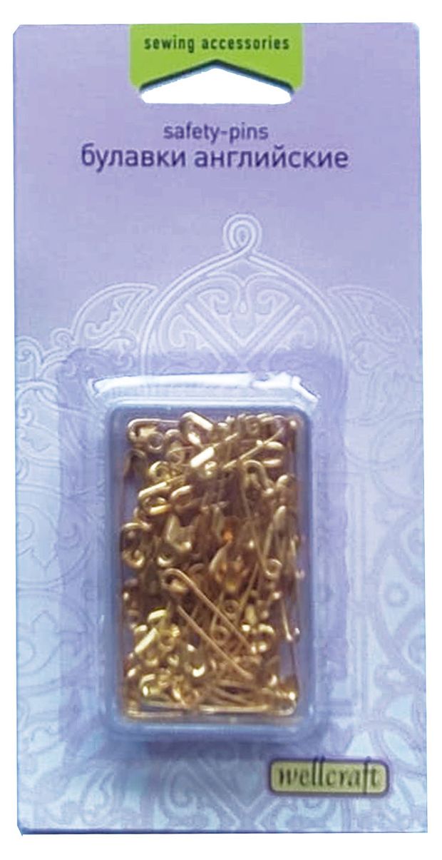 Булавки английские Wellcraft 50 шт 150₽