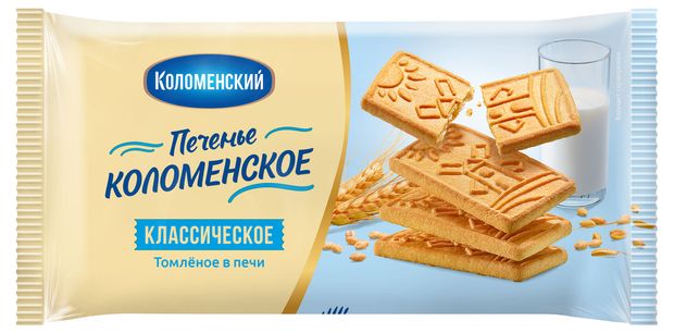 Печенье сахарное Коломенское Классическое, 120 г