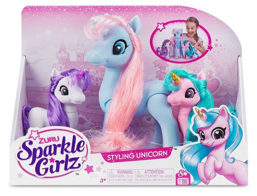Игрушки  Ашан Игровой набор ZURU Sparkle girlz Единороги