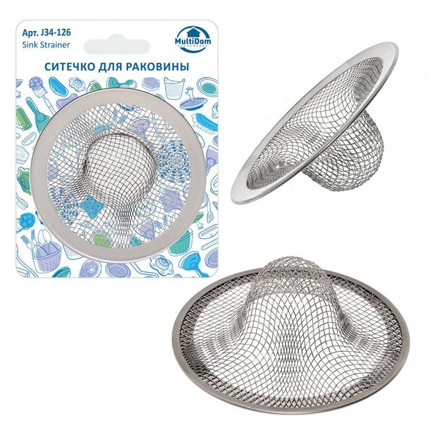 Ситечко в раковину Мультидом, 7 см
