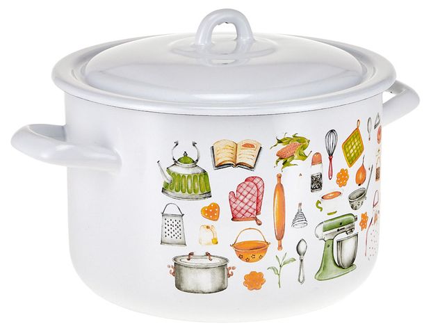 фото Кастрюля hitt kitchen с крышкой, 2,9 л