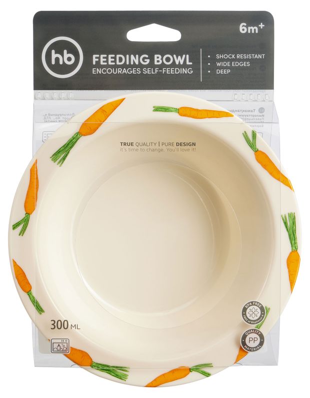 Тарелка Happy Baby глубокая для кормления Happy Baby 1 шт 180₽