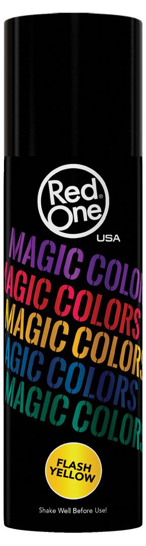 Спрей для окрашивания RedOne Magic Color Yellow 100 мл 99₽