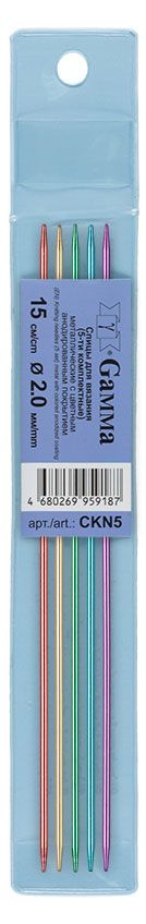Спицы GAMMA CKN5 d 2.0мм 15см, 5 шт