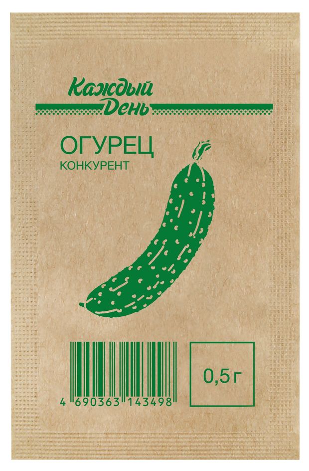 Семена Огурец Каждый день Конкурент, 0,5 г