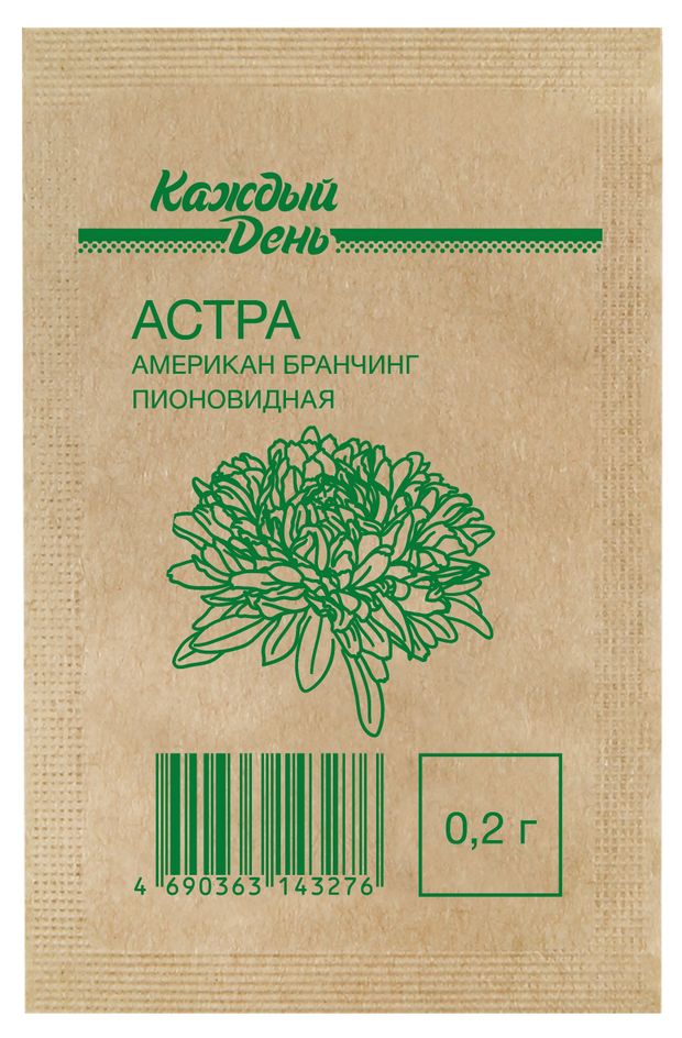 Семена Астра Каждый день Американ бранчинг, 0,2 г
