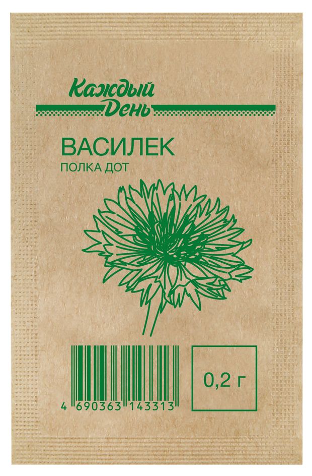 Семена Василек Каждый день Полка дот микс, 0,2 г