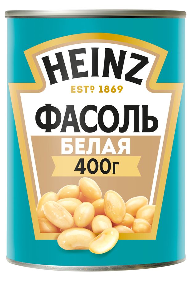 Фасоль Heinz белая 400 г 130₽