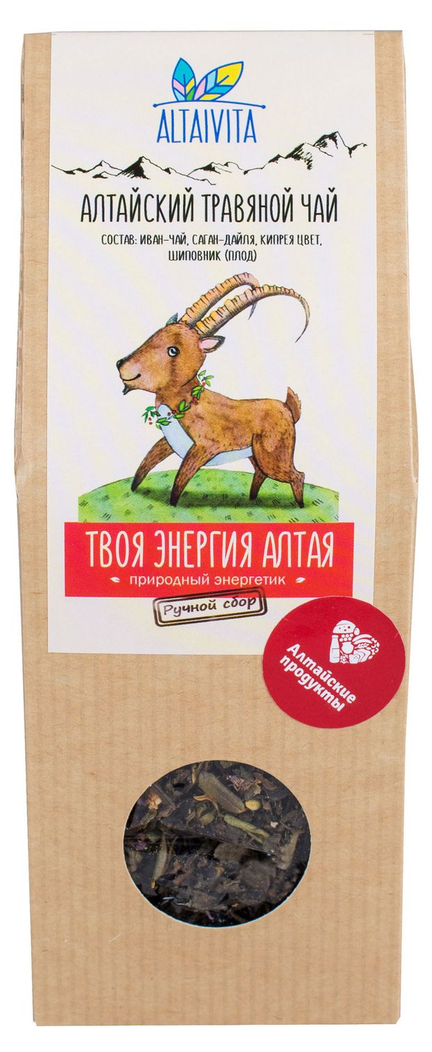 Чай травяной AltaiVita Твоя энергия Алтая, 50 г
