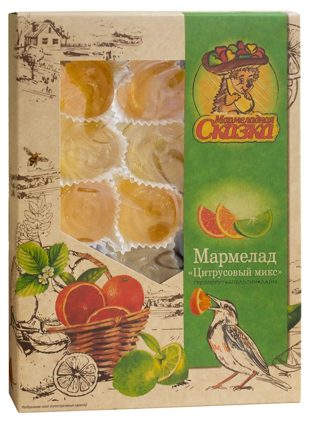 Мармелад Мармеладная Сказка Цитрусовый микс, 500 г