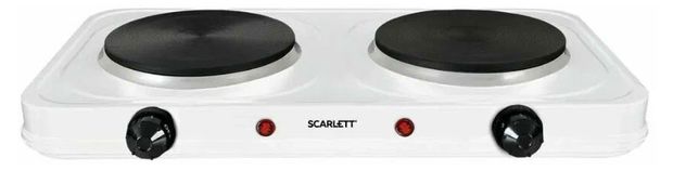 Электрическая плитка Scarlett SC-HP700S42 настольная белая