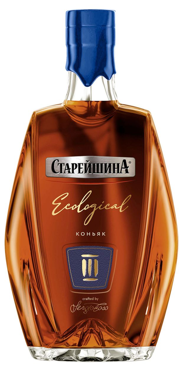 Коньяк Старейшина Ecological Россия 05 л 760₽