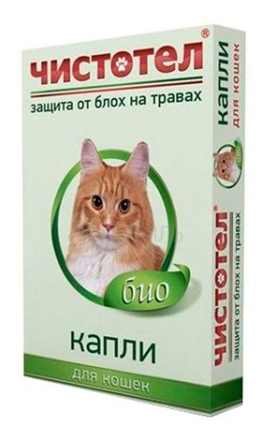 Ошейник для кошек Чистотел БИО от блох власоедов вшей комаров 90₽