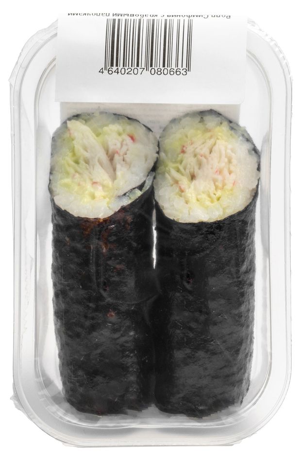 Ролл Йуми Симфония с крабовыми палочками 180 г 229₽