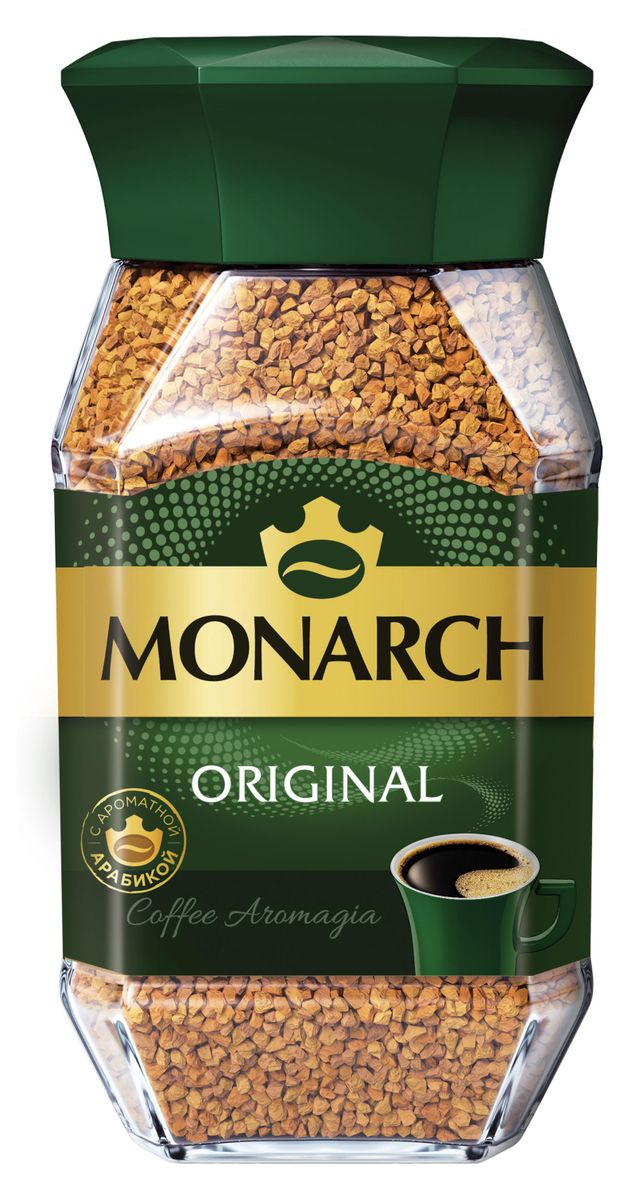  Кофе растворимый MONARCH сублимированный, 190 г
