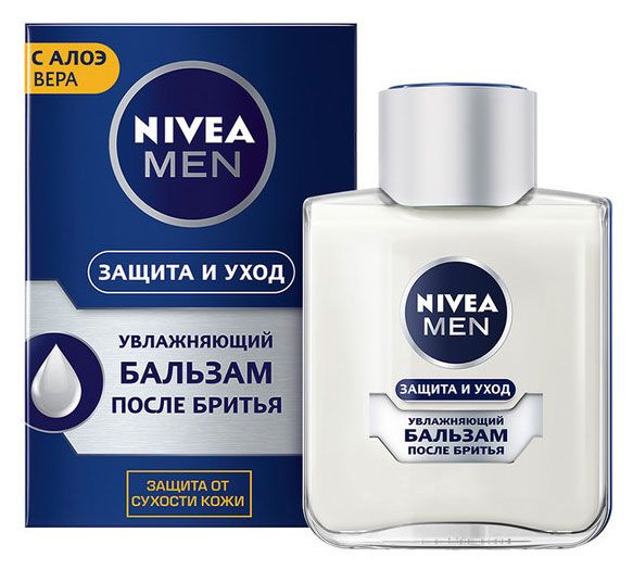 фото Бальзам после бритья nivea men защита и уход против сухости кожи, 100 мл
