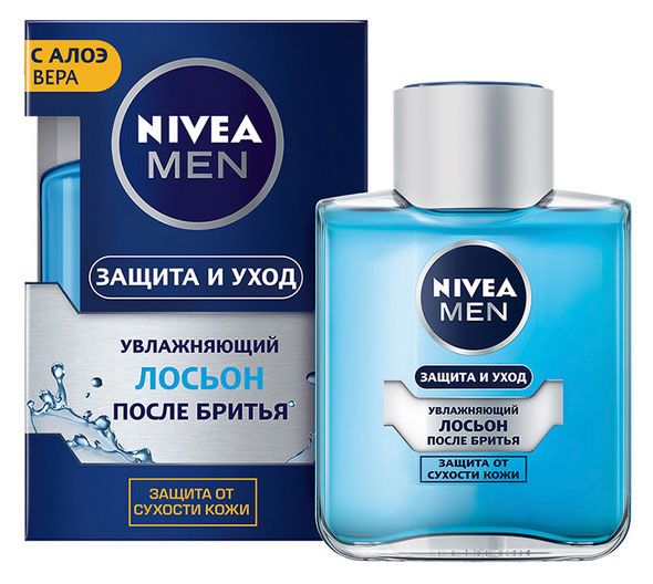 фото Лосьон после бритья nivea men защита и уход с алоэ вера, 100 мл