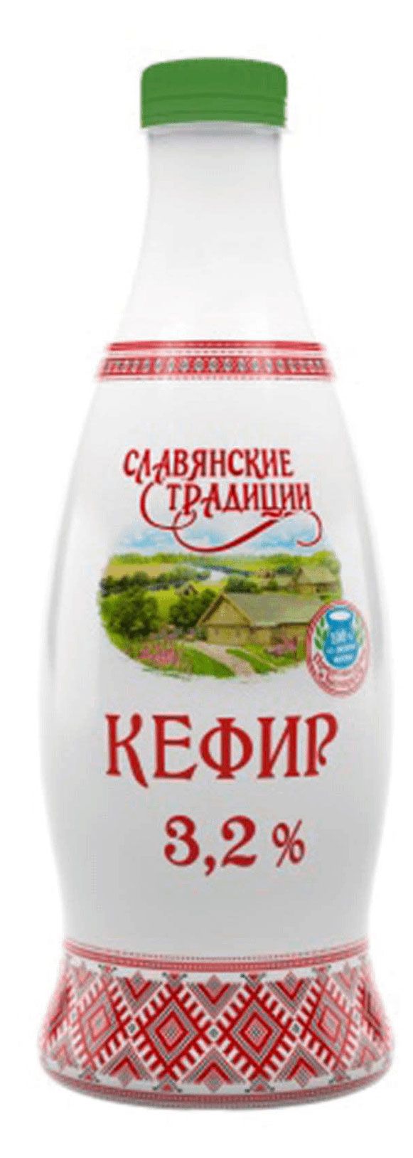 Кефир Славянские традиции 3,2% БЗМЖ, 900 г