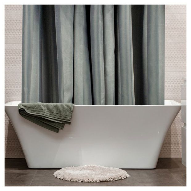 Штора для ванной Dasch Regina серый, 180х200 см