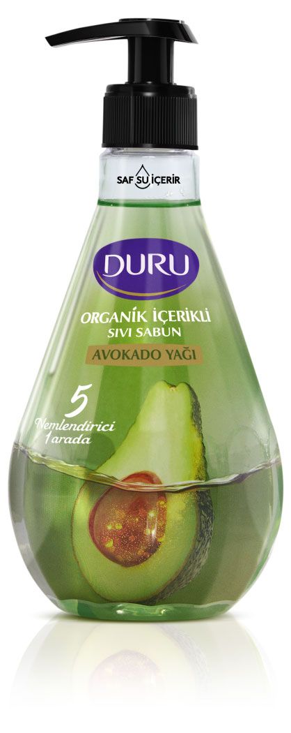 Мыло жидкое Duru Organic Ingredients Авокадо с маслом авокадо, 500 мл
