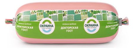 Колбаса вареная Окраина Докторская ГОСТ, 400 г