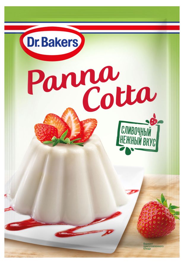 Смесь сухая DrBakers десерт Панна котта 67 г 110₽