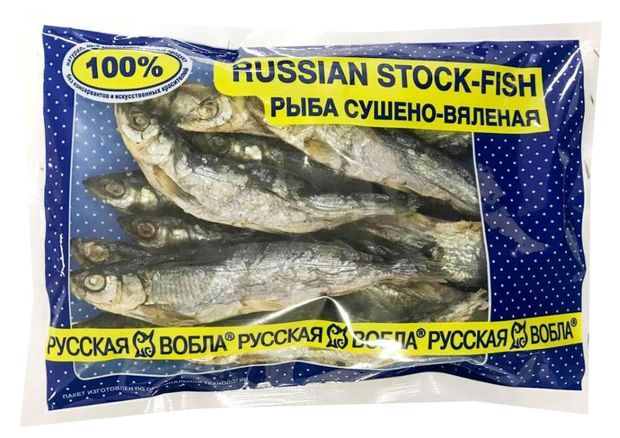 Ряпушка Русская Вобла сушено-вяленая, 150 г