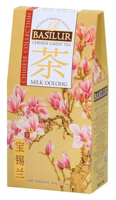Чай зеленый Basilur Молочный Улун байховый листовой 100 г 450₽