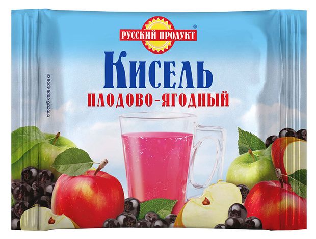 Кисель Русский Продукт Плодово-ягодный, 190 г