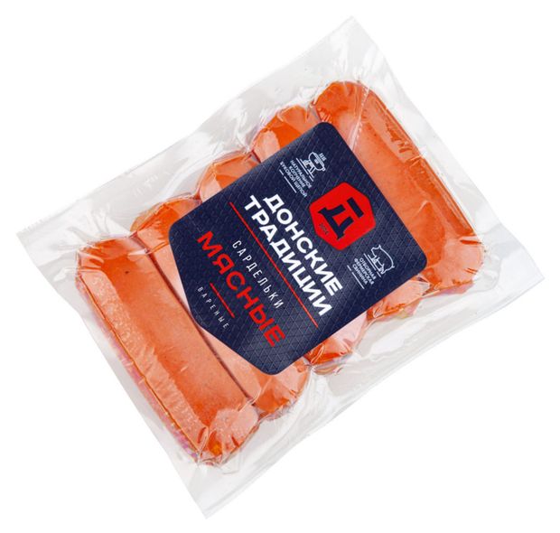 Сардельки Донские Традиции Мясные, 500 г