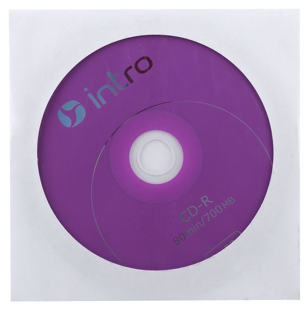 Диск СD-Rintro 700MB 1 шт 70₽