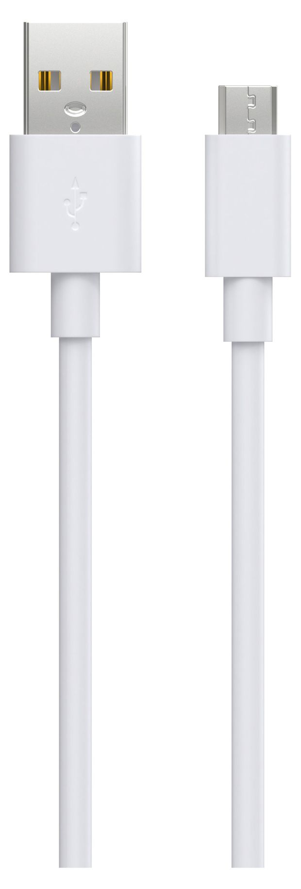 фото Кабель qilive usb а- micro-usb 2.1a белый, 1,2 м