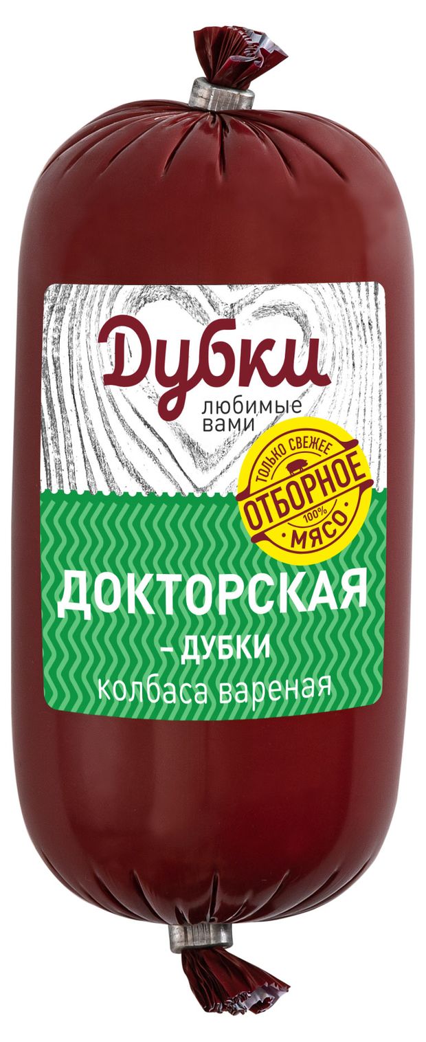 Колбаса вареная Дубки Докторская, 500 г