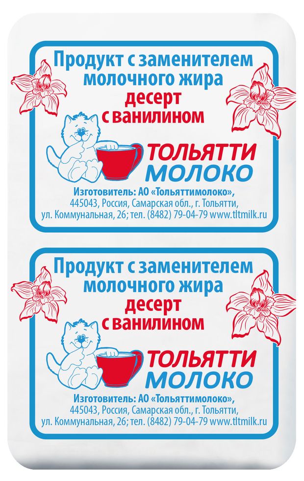Десерт творожный Тольяттимолоко с ванилином ЗМЖ охлажденный, 100 г