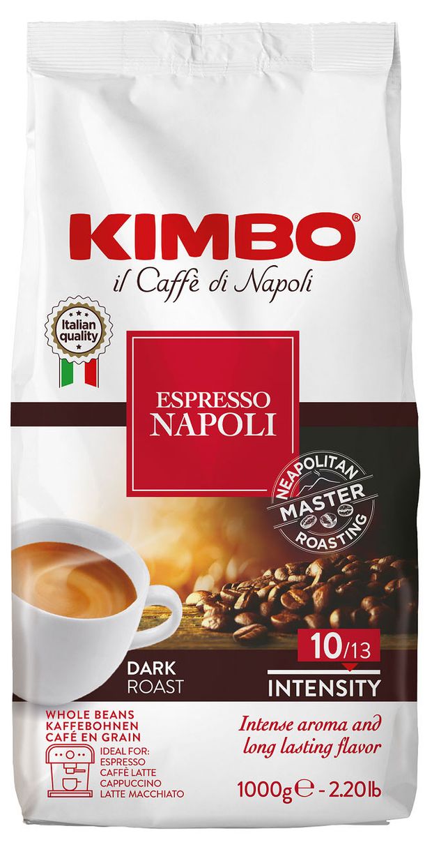 Кофе зерновой Kimbo Espresso Napoli, 1 кг