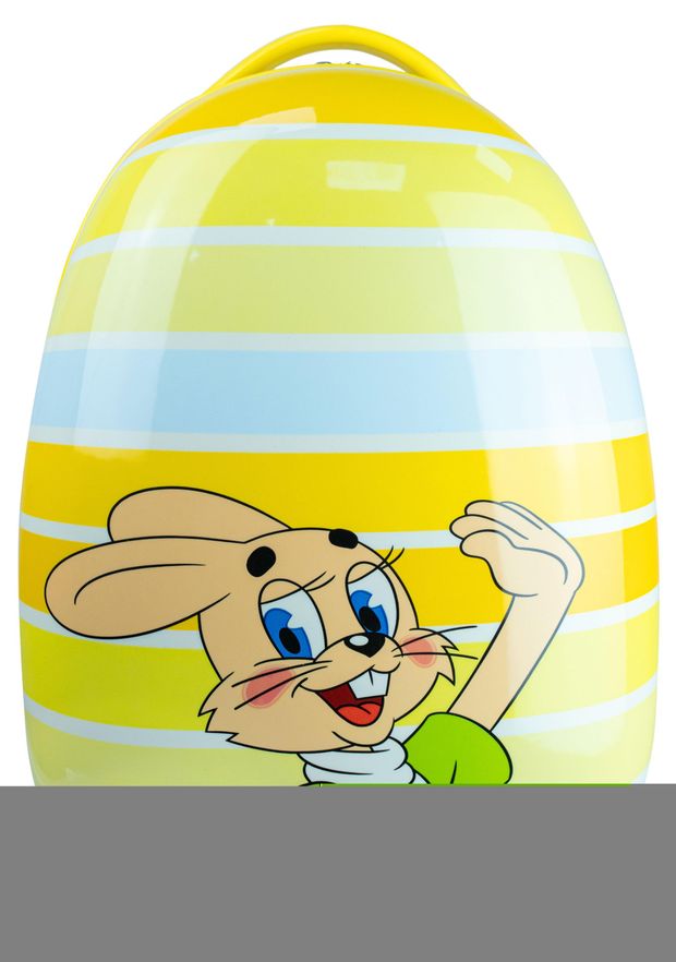 Чемодан детский Proffi Travel Ну, погоди - Заяц 2-колесный малый, 28 л