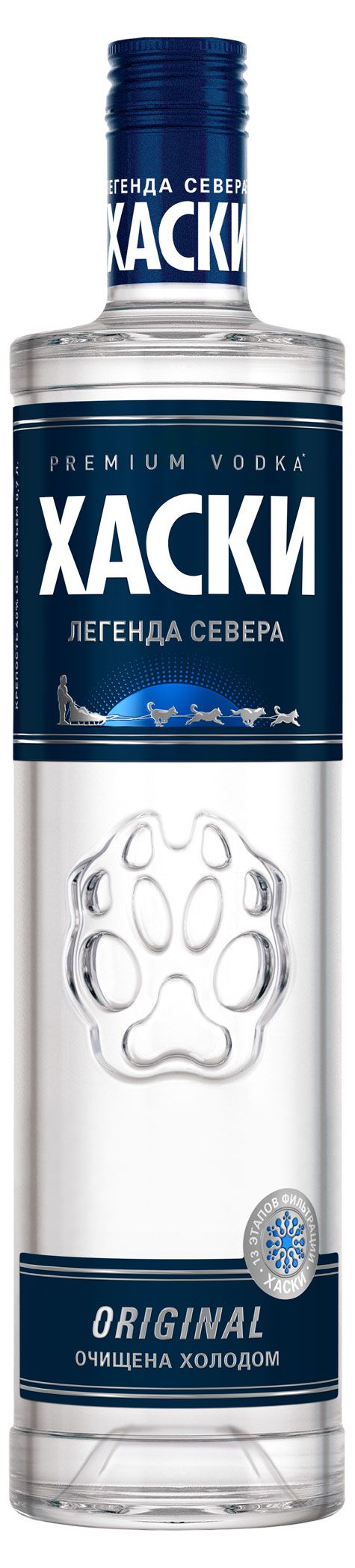 Водка Хаски Россия, 0,7 л