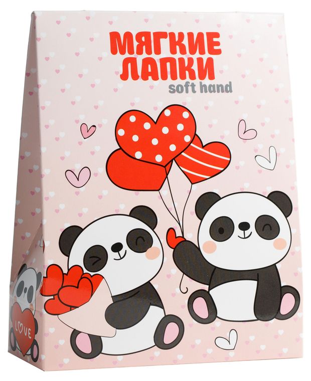 Подарочный набор Profresh Мягкие Лапки, Крем для рук питательный СПА-уход 50 мл + Крем для ног питательный 50 мл + Бурлящая соль для ванн 2 шт