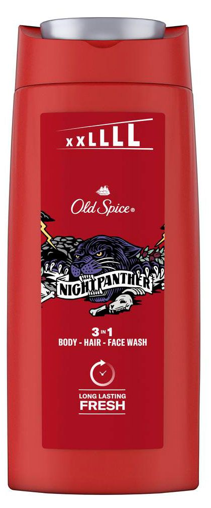 Гель для душа и шампунь Old Spice Nightpan 675 мл 630₽