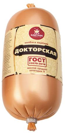 Колбаса САВА Докторская вареная, 400 г